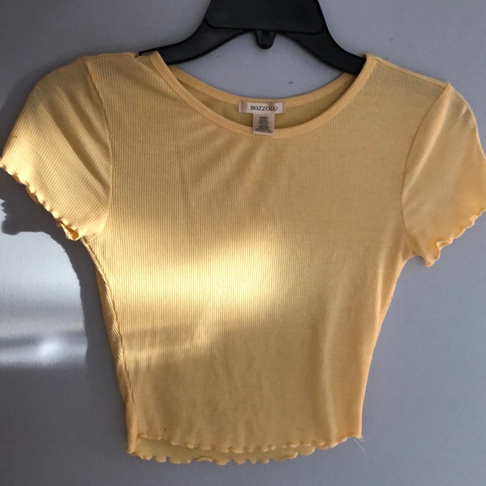 yellow shirt